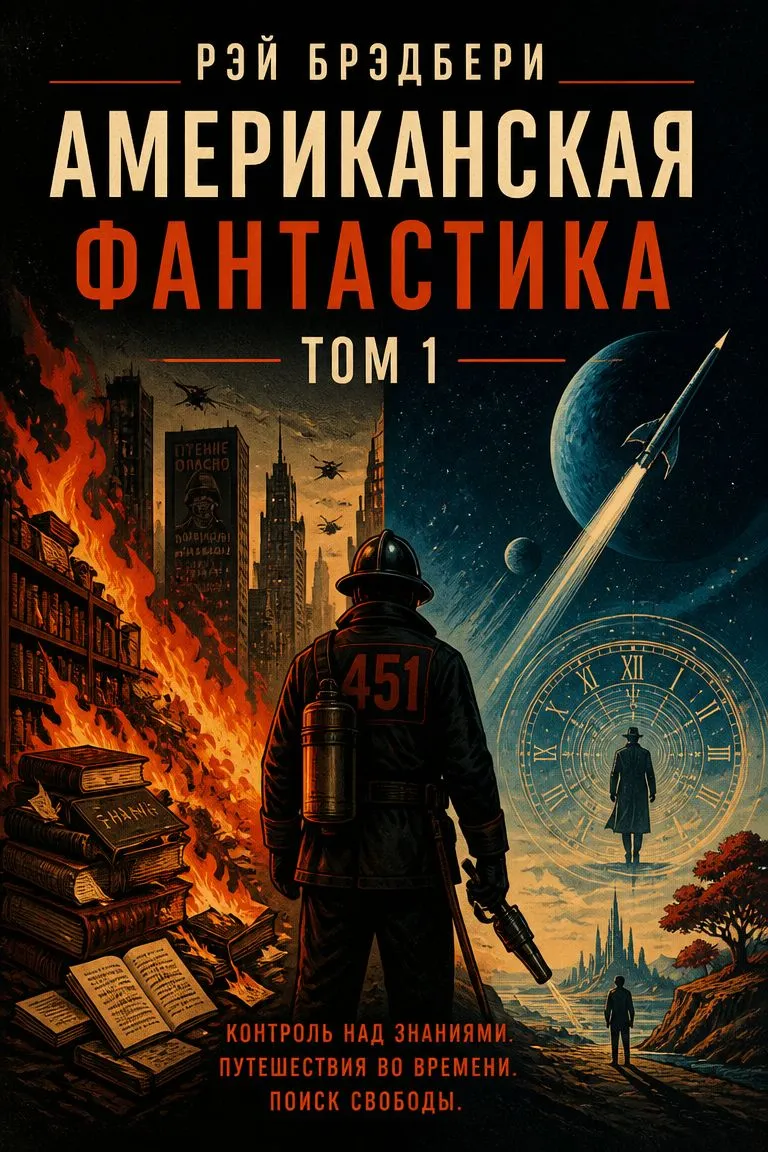 Американская фантастика. Том 1 — обложка книги