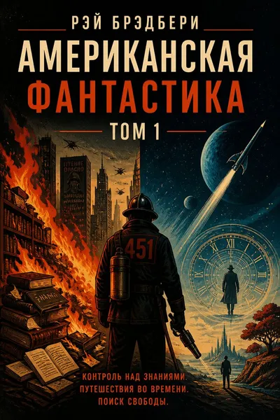 Американская фантастика. Том 1 — обложка книги