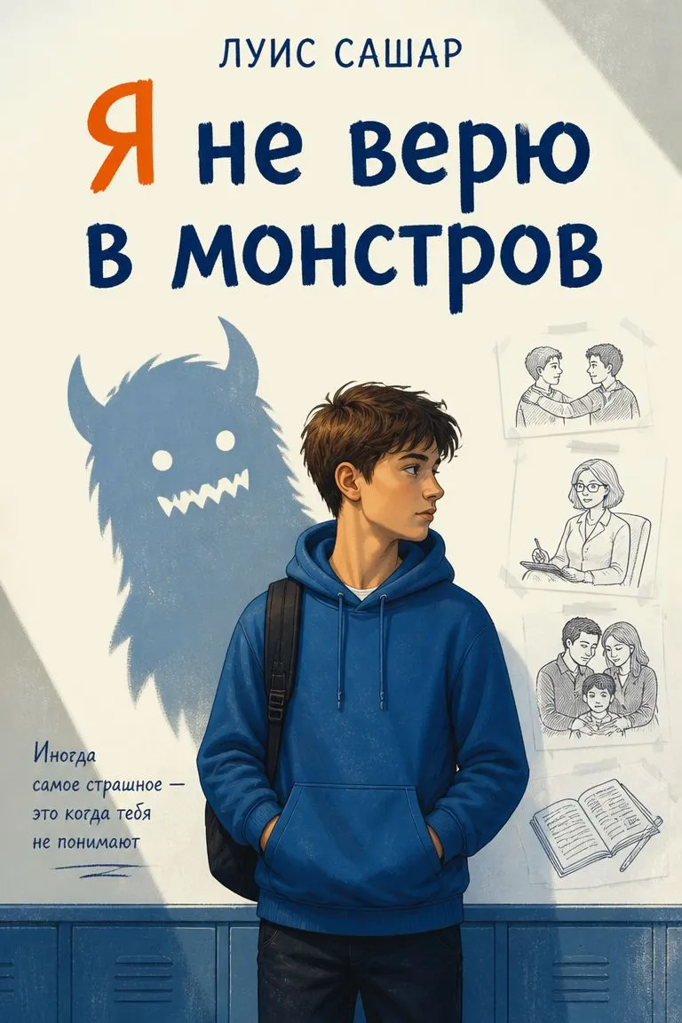Я не верю в монстров — обложка книги