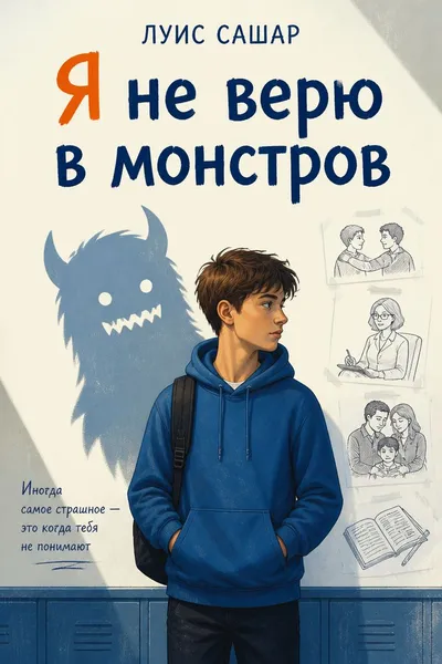 Я не верю в монстров — обложка книги