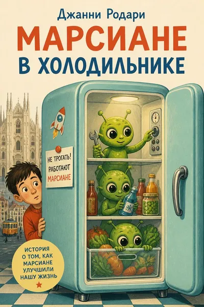 Марсиане в холодильнике — обложка книги