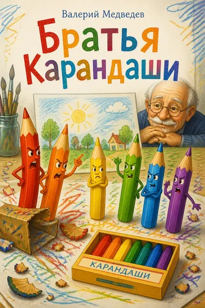 Братья Карандаши — обложка книги