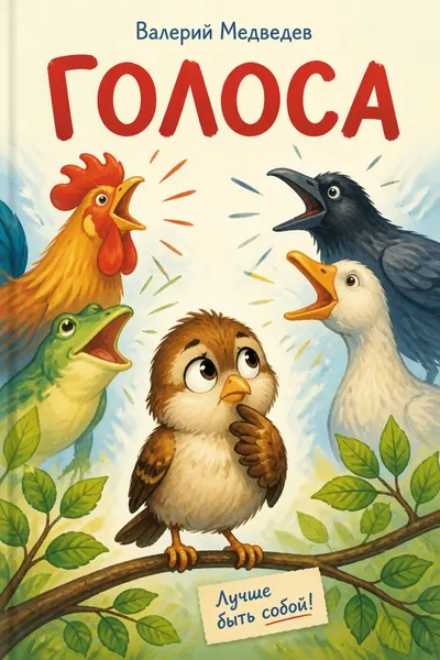 Голоса — обложка книги