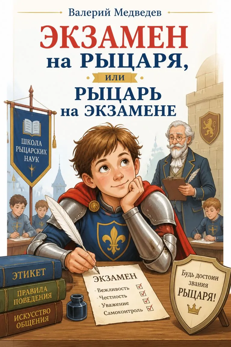 Экзамен на рыцаря, или Рыцарь на экзамене — обложка книги