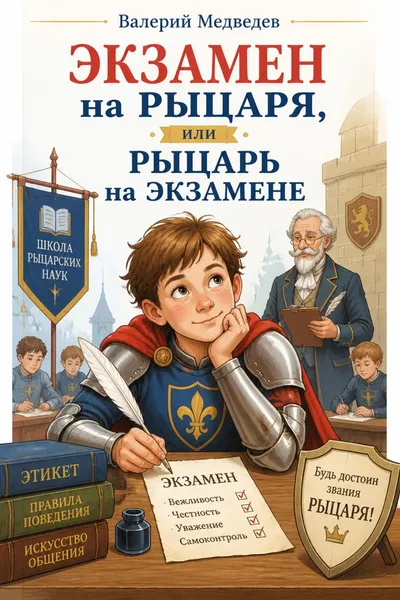 Экзамен на рыцаря, или Рыцарь на экзамене — обложка книги