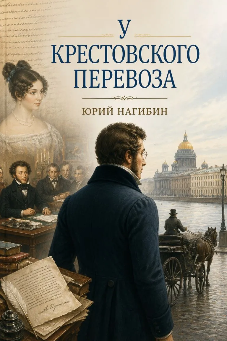 У Крестовского перевоза — обложка книги