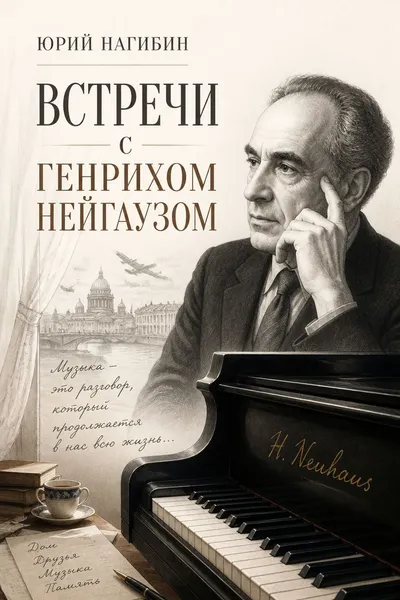Встречи с Генрихом Нейгаузом — обложка книги