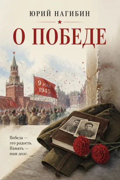 О победе — обложка книги