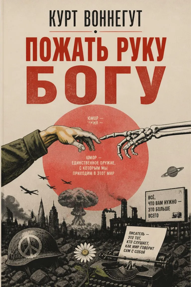 Пожать руку Богу — обложка книги