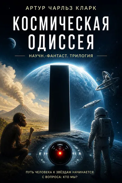 Космическая Одиссея: Научн.-фантаст. трилогия — обложка книги
