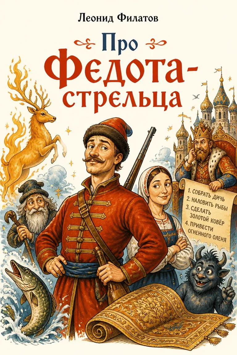 Про Федота-стрельца — обложка книги
