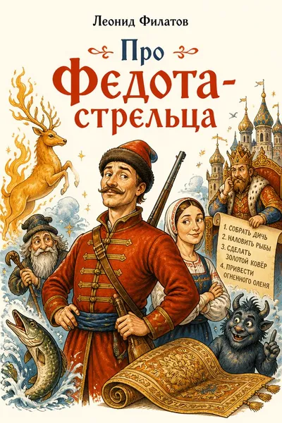 Про Федота-стрельца — обложка книги