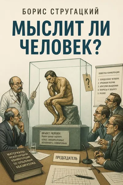 Мыслит ли человек? — обложка книги