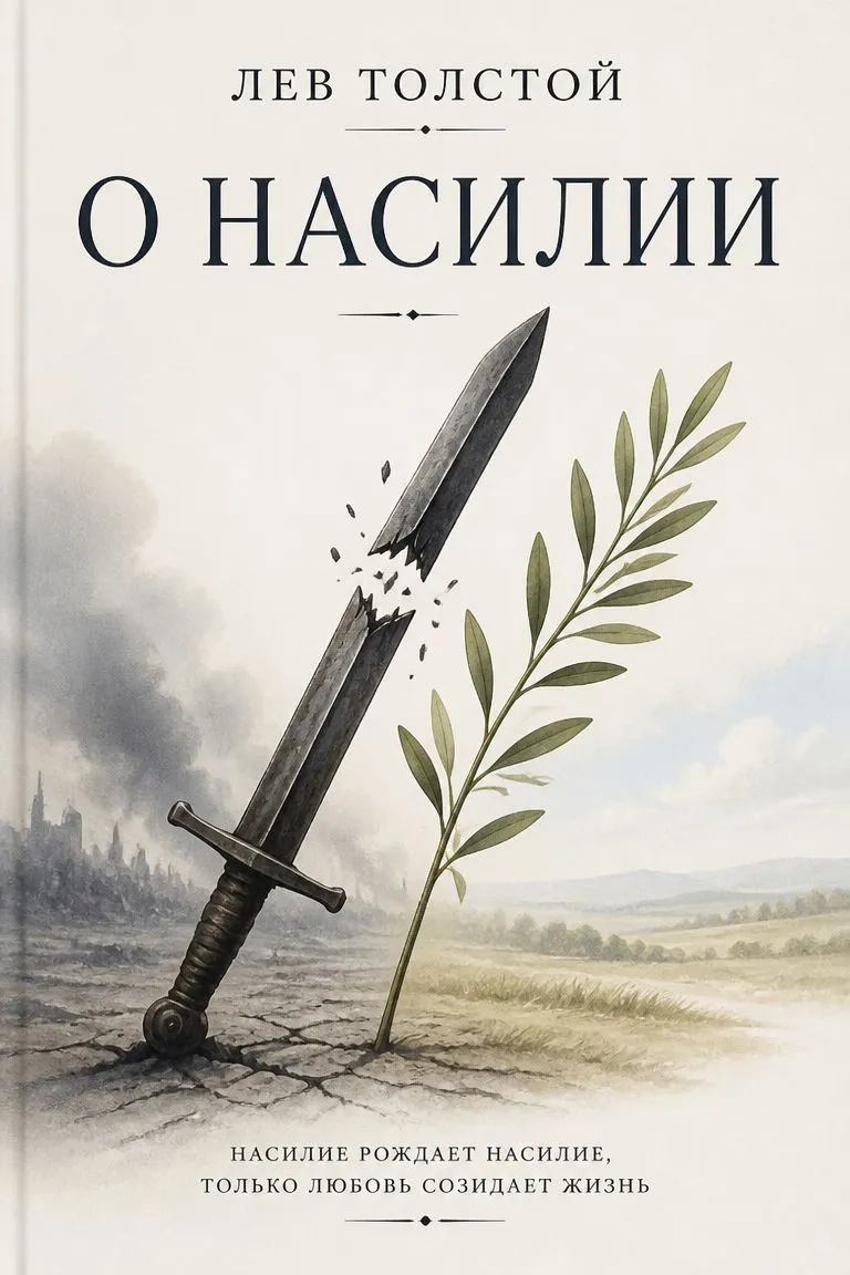 О насилии — обложка книги