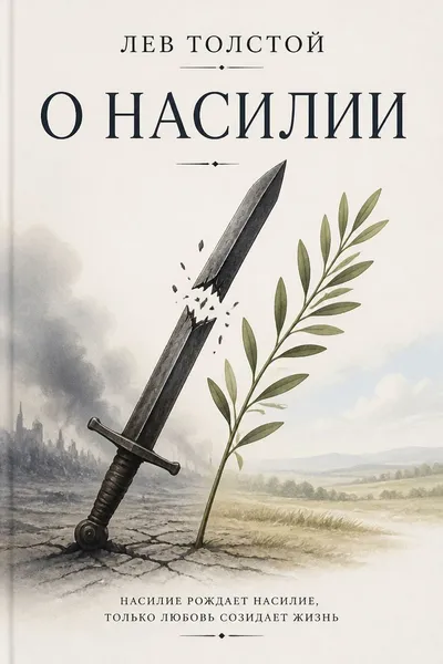 О насилии — обложка книги