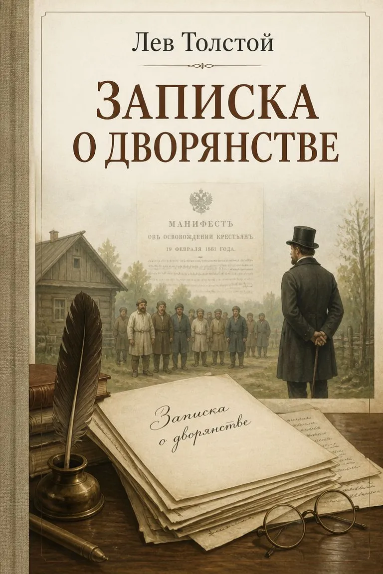 Записка о дворянстве — обложка книги