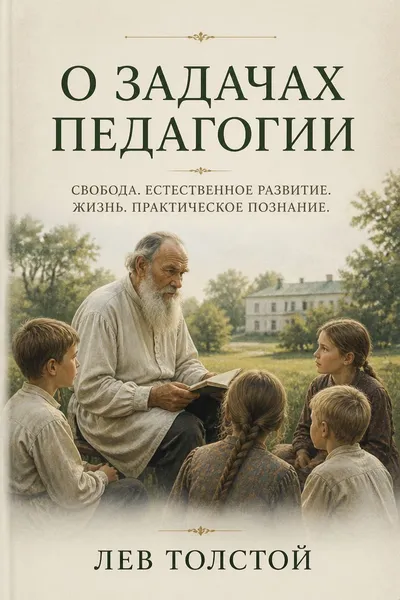 О задачах педагогии — обложка книги