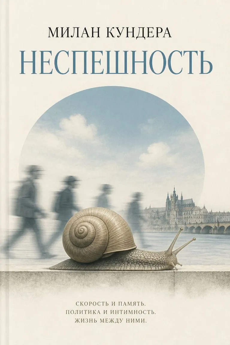 Неспешность — обложка книги