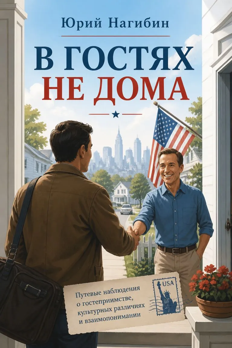 В гостях не дома — обложка книги
