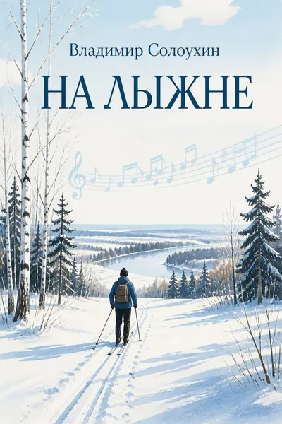 На лыжне — обложка книги