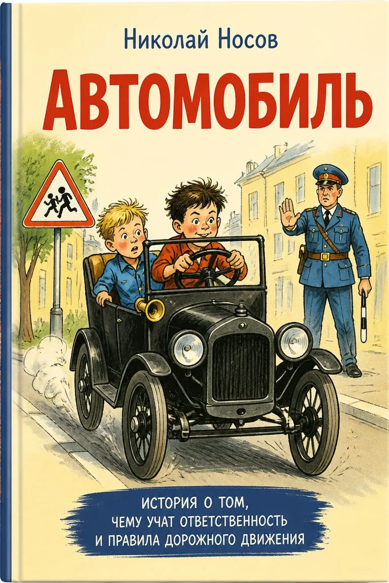 Автомобиль — обложка книги