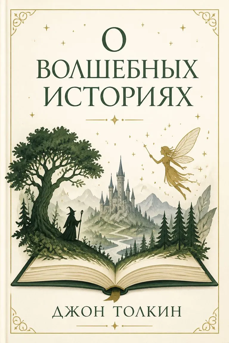О волшебных историях — обложка книги