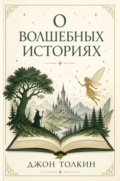 О волшебных историях — обложка книги