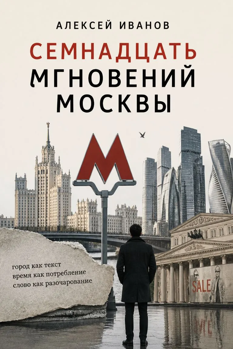Семнадцать мгновений Москвы — обложка книги