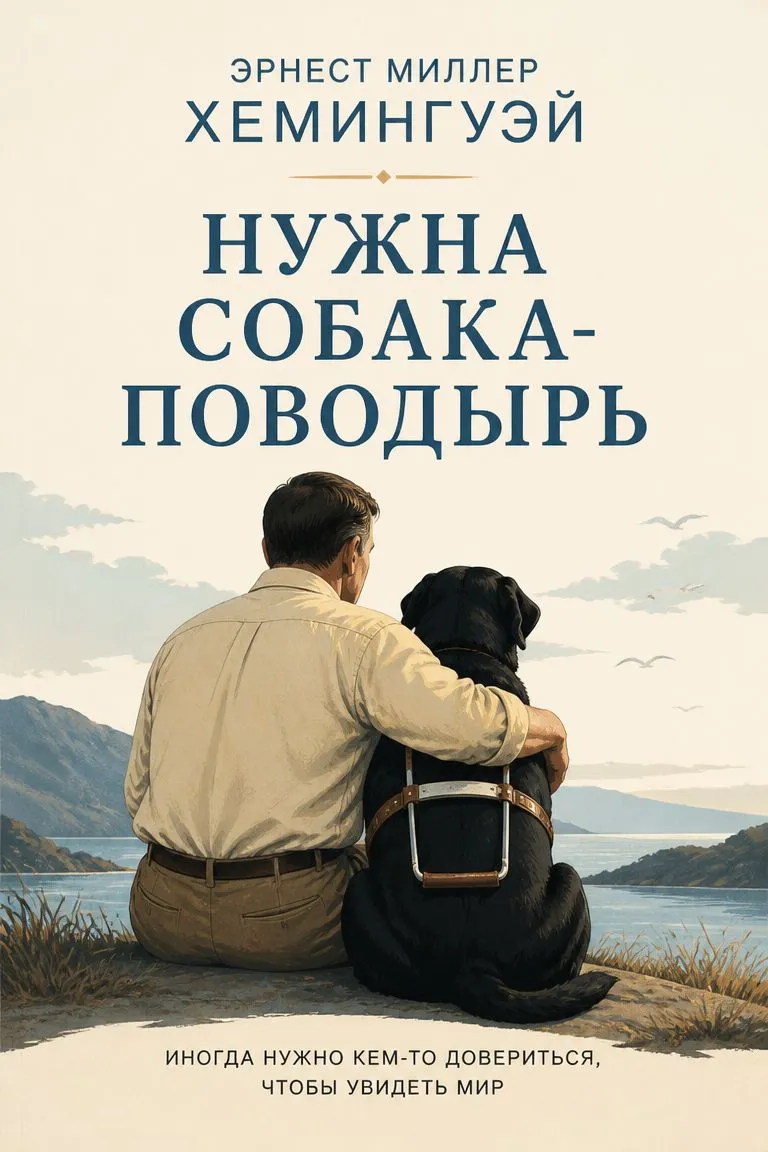 Нужна собака-поводырь — обложка книги