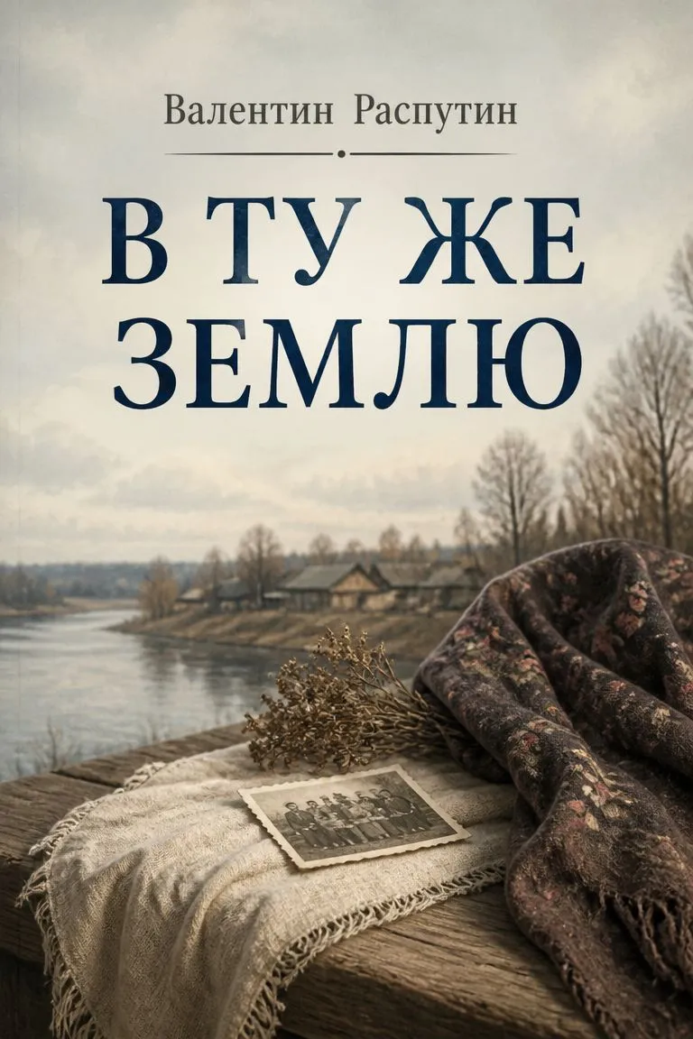 В ту же землю — обложка книги