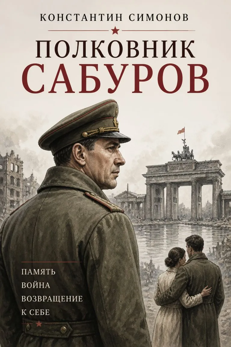 Полковник Сабуров — обложка книги