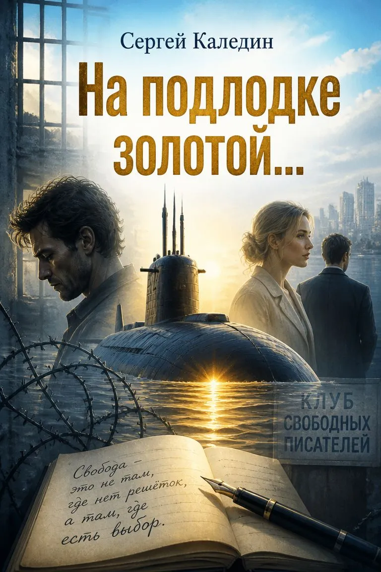 На подлодке золотой... — обложка книги