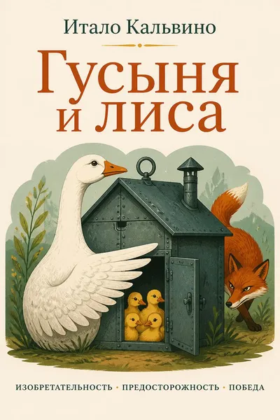 Гусыня и лиса — обложка книги