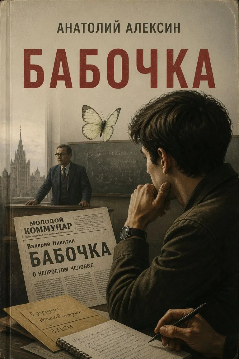 Бабочка — обложка книги