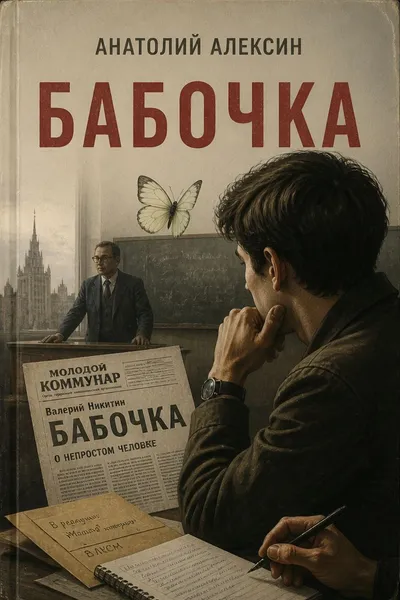 Бабочка — обложка книги