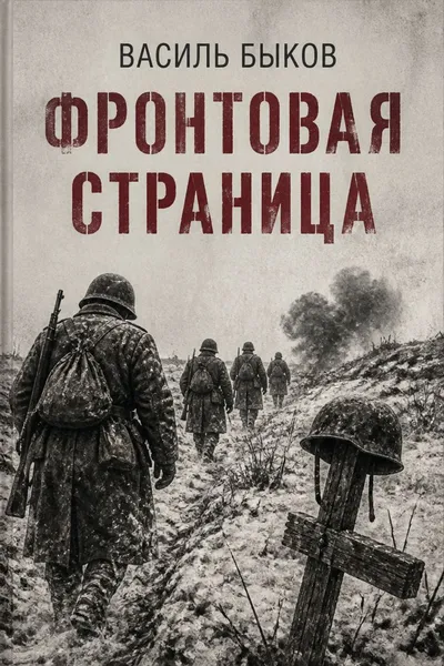 Фронтовая страница — обложка книги