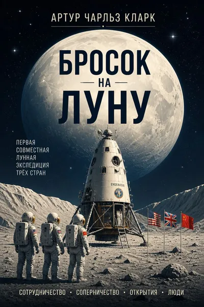Бросок на Луну — обложка книги