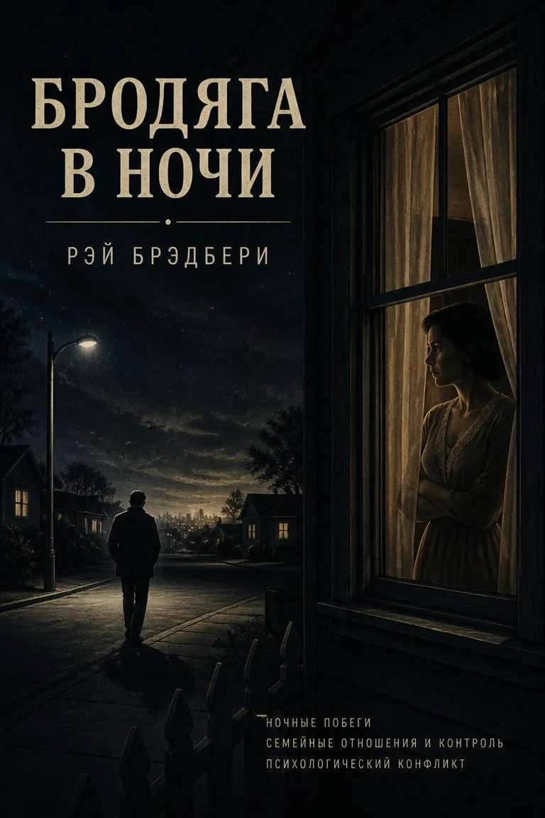 Бродяга в ночи — обложка книги