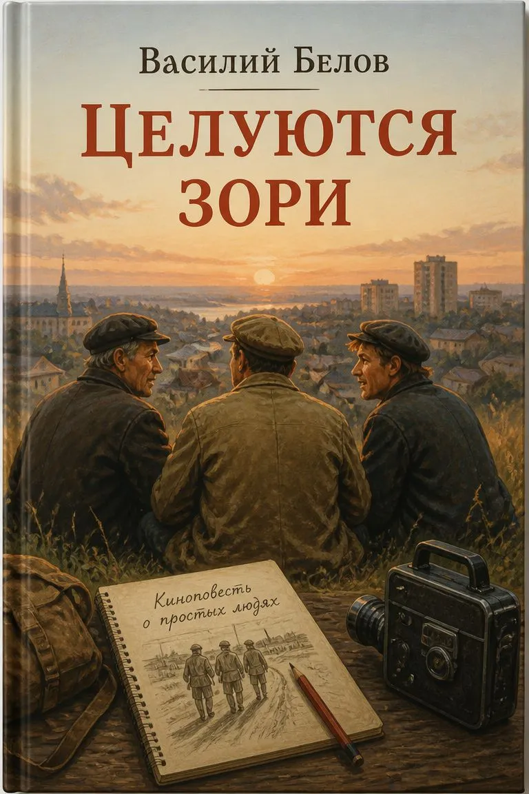 Целуются зори — обложка книги