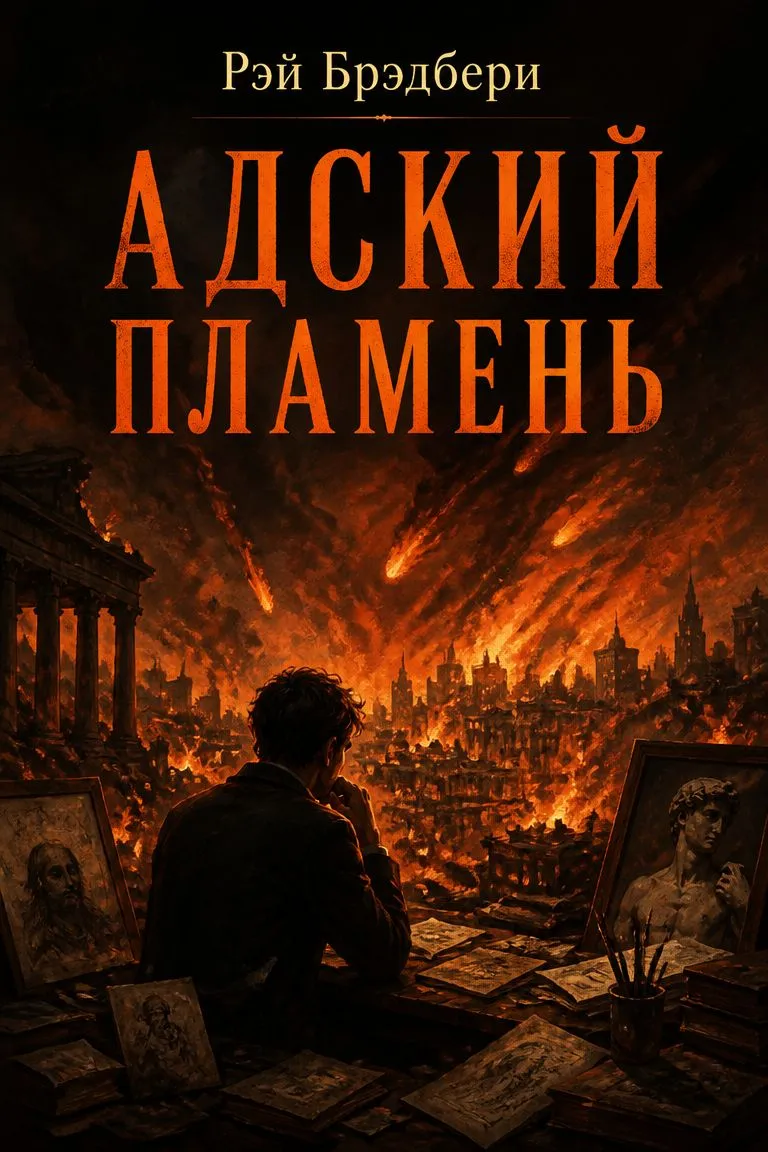 Адский пламень — обложка книги