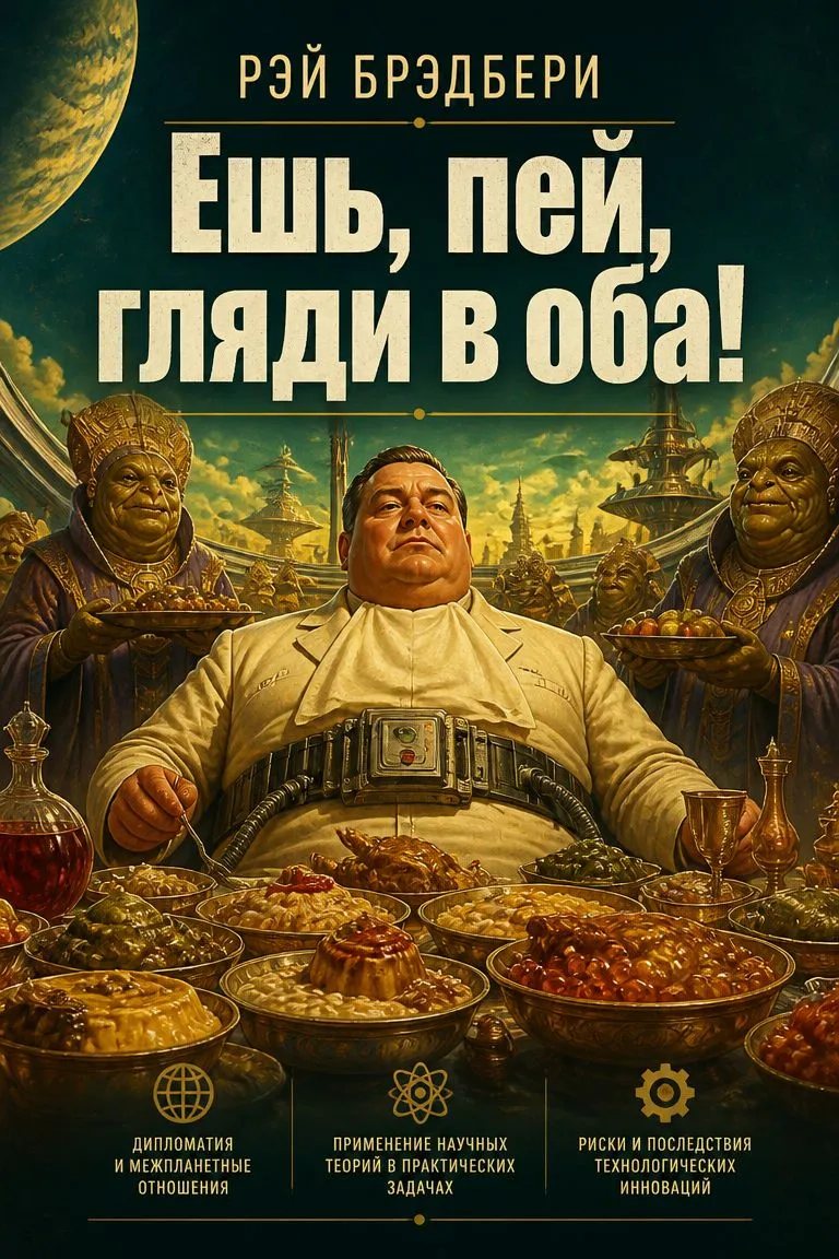 Ешь, пей, гляди в оба! — обложка книги
