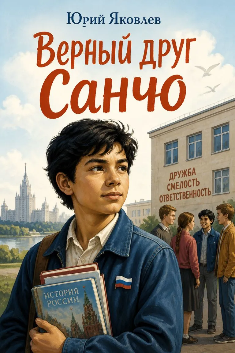 Верный друг Санчо — обложка книги