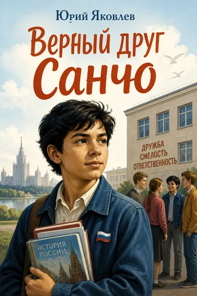 Верный друг Санчо — обложка книги