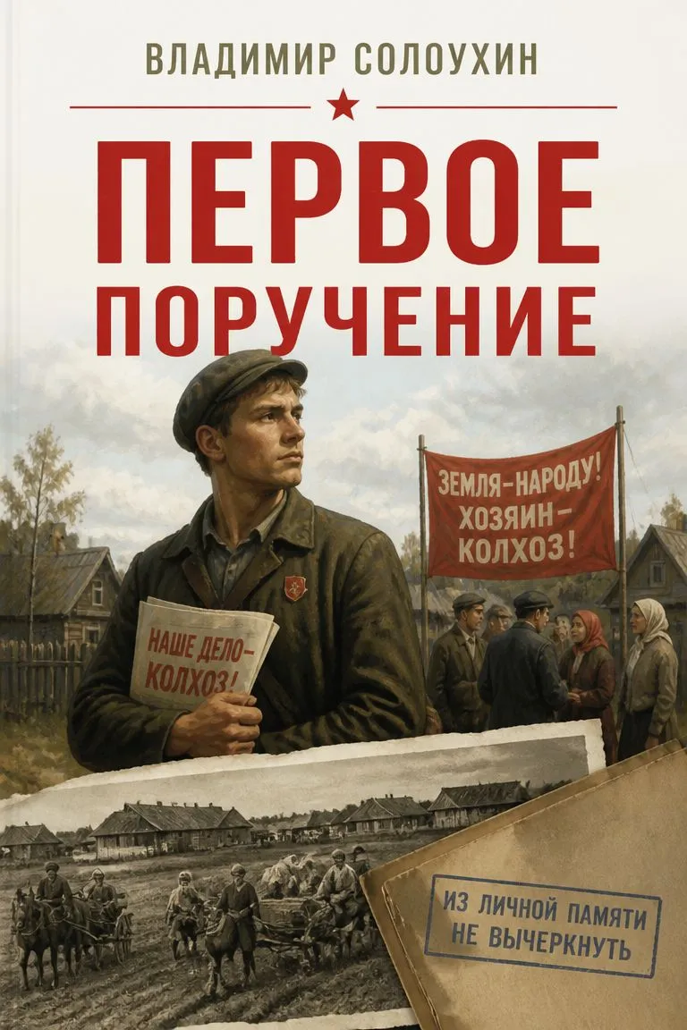 Первое поручение — обложка книги