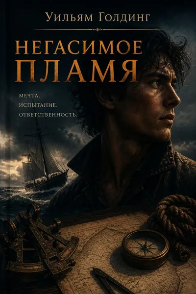 Негасимое пламя — обложка книги
