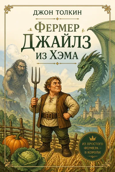Фермер Джайлз из Хэма — обложка книги