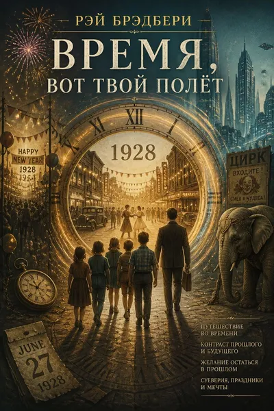 Время, вот твой полёт — обложка книги