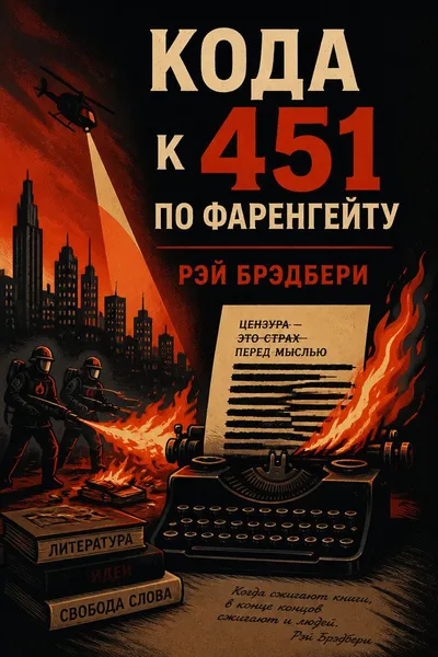 Кода к 451 по Фаренгейту — обложка книги