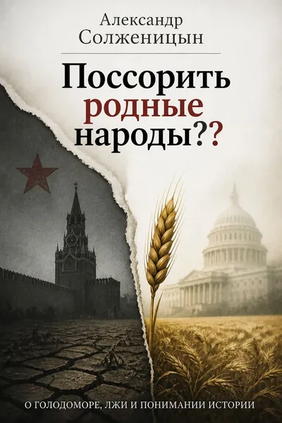 Поссорить родные народы?? — обложка книги