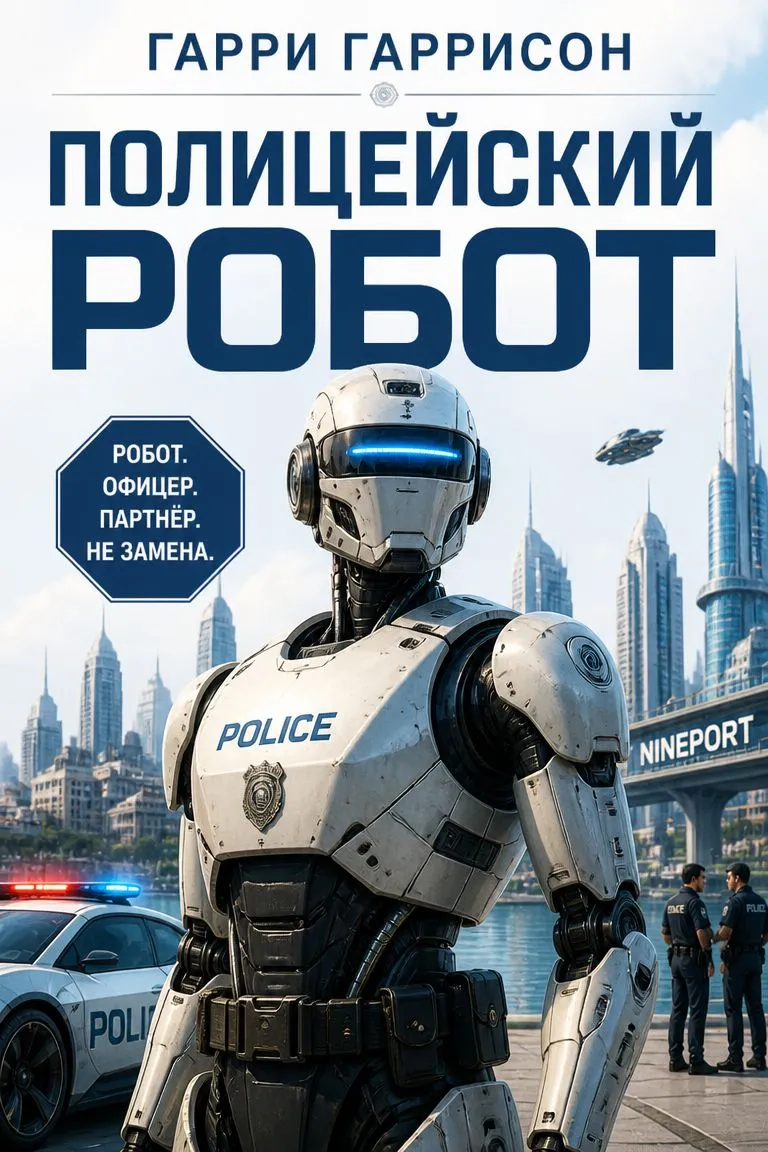 Полицейский робот — обложка книги